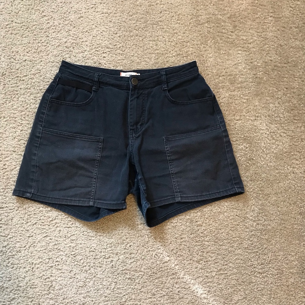 Women’s Navy Utility Shorts - Casual Everyday Pocket Shorts